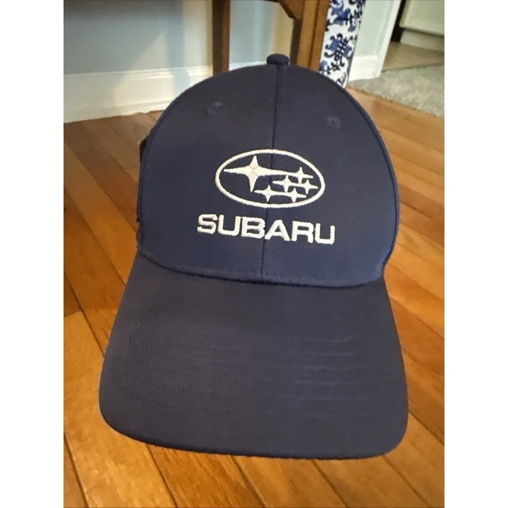 Subaru Gear Navy Blue Adjustable SnapBack  Hat One Size Official Merchandise